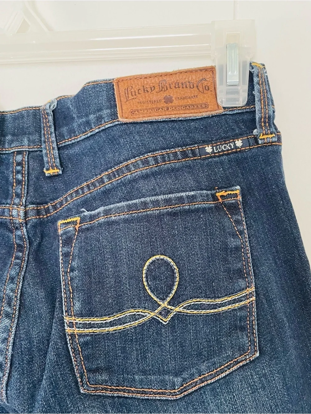 Lucky Brand Women's Straight Leg Dark Blue Jeans